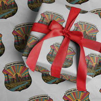 Route Highway 66 Tulsa Oklahoma Wrapping Paper Roll Mother Road Travel Gift