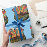 Route Highway 66 Tulsa Oklahoma Wrapping Paper Roll Mother Road Travel Gift