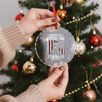 Route Highway 66 Turns 100 I Turn 45 Crystal Glass Ornament Vintage 1981 America Road Sign America Antique Car Lover 45th Birthday Gift