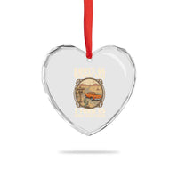 Route Highway 66 Turns 100 I Turn 65 Heart Crystal Glass Ornament Vintage 1961 Road Sign Classic Pickup Truck Lover 65th Birthday Gift