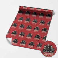 Rushmore 250th Birthday Tour Wrapping Paper Roll Funny Presidents Rockstar Music