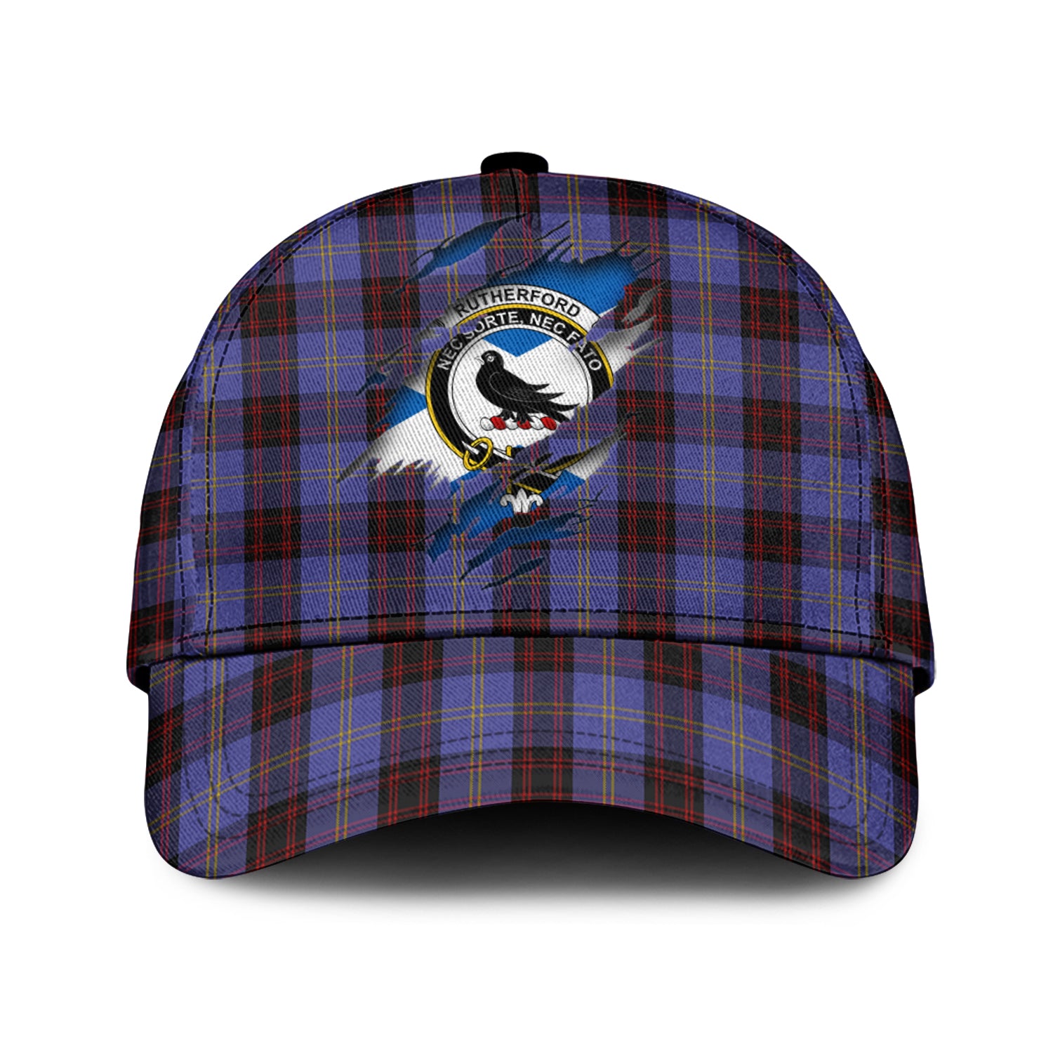 rutherford-tartan-plaid-cap-family-crest-in-me-style-tartan-baseball-cap