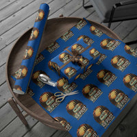RV Pilot Enjoying The Journey Wrapping Paper Roll Funny Camping Lover - Wonder Print Shop