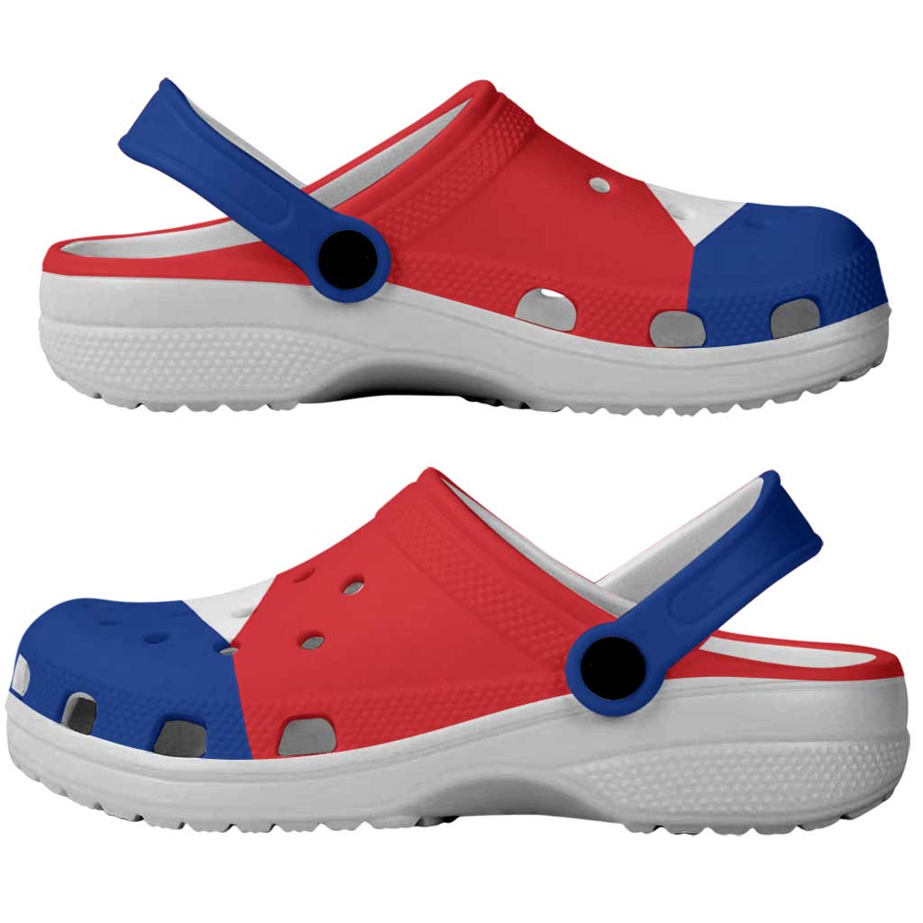 Saba Clogs Shoes Heritage Palette Flag-Inspired - Wonder Print Shop