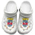 Saint Barthélemy Clogs Shoes Heritage Palette Flag-Inspired - Wonder Print Shop