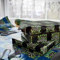 Saint Hat Tricks St Patricks Day Wrapping Paper Roll Darts Player Gift