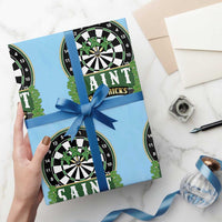 Saint Hat Tricks Wrapping Paper Roll St Patricks Day Dart Thrower Gift