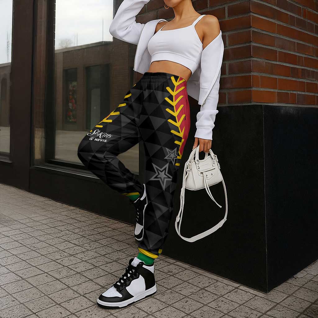 Saint Kitts and Nevis Cricket Patriots Jogger Pants St Kitts Nevis in Our Blood - Wonder Print Shop