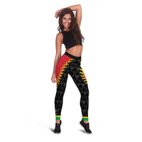 Saint Kitts and Nevis Cricket Patriots Leggings St Kitts Nevis in Our Blood LT01