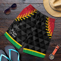 Saint Kitts and Nevis Cricket Patriots Shorts for Men St Kitts Nevis in Our Blood - Wonder Print Shop