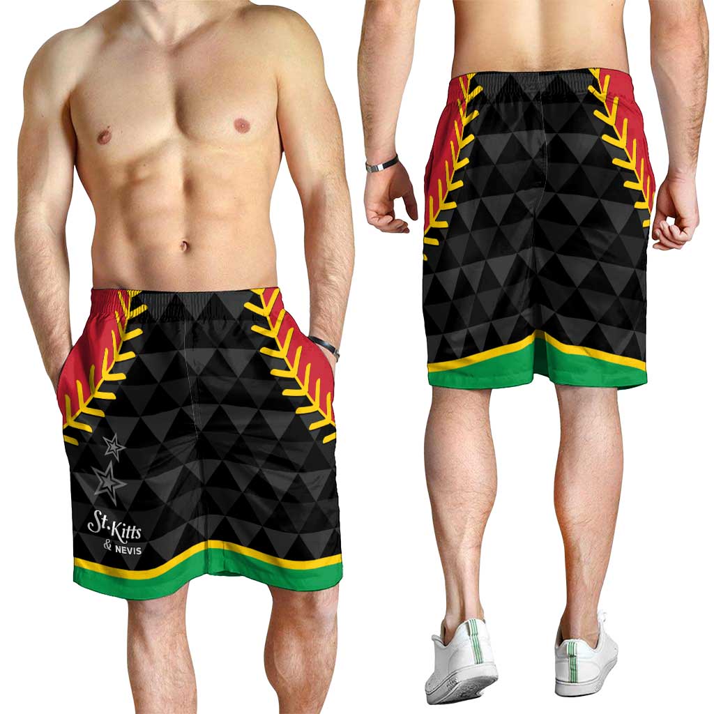 Saint Kitts and Nevis Cricket Patriots Shorts for Men St Kitts Nevis in Our Blood - Wonder Print Shop
