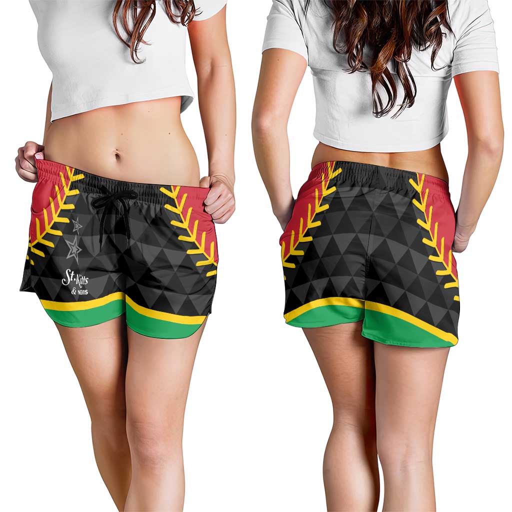 Saint Kitts and Nevis Cricket Patriots Shorts for Women St Kitts Nevis in Our Blood - Wonder Print Shop