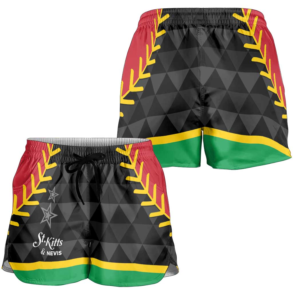 Saint Kitts and Nevis Cricket Patriots Shorts for Women St Kitts Nevis in Our Blood - Wonder Print Shop