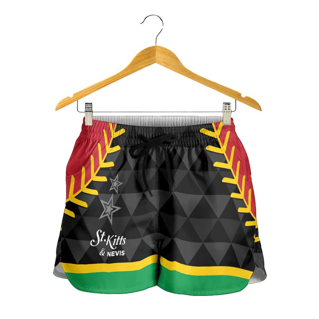 Saint Kitts and Nevis Cricket Patriots Shorts for Women St Kitts Nevis in Our Blood - Wonder Print Shop