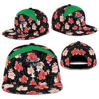 Saint Kitts and Nevis Cricket Snapback Cap 2025 Go Patriots Tropical Style - Wonder Print Shop