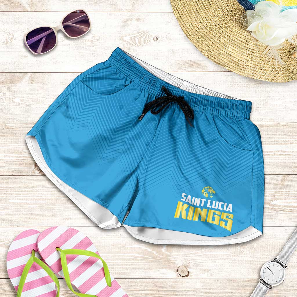 Saint Lucia Cricket Shorts for Women St Lucia Stars Champions - Wonder Print Shop
