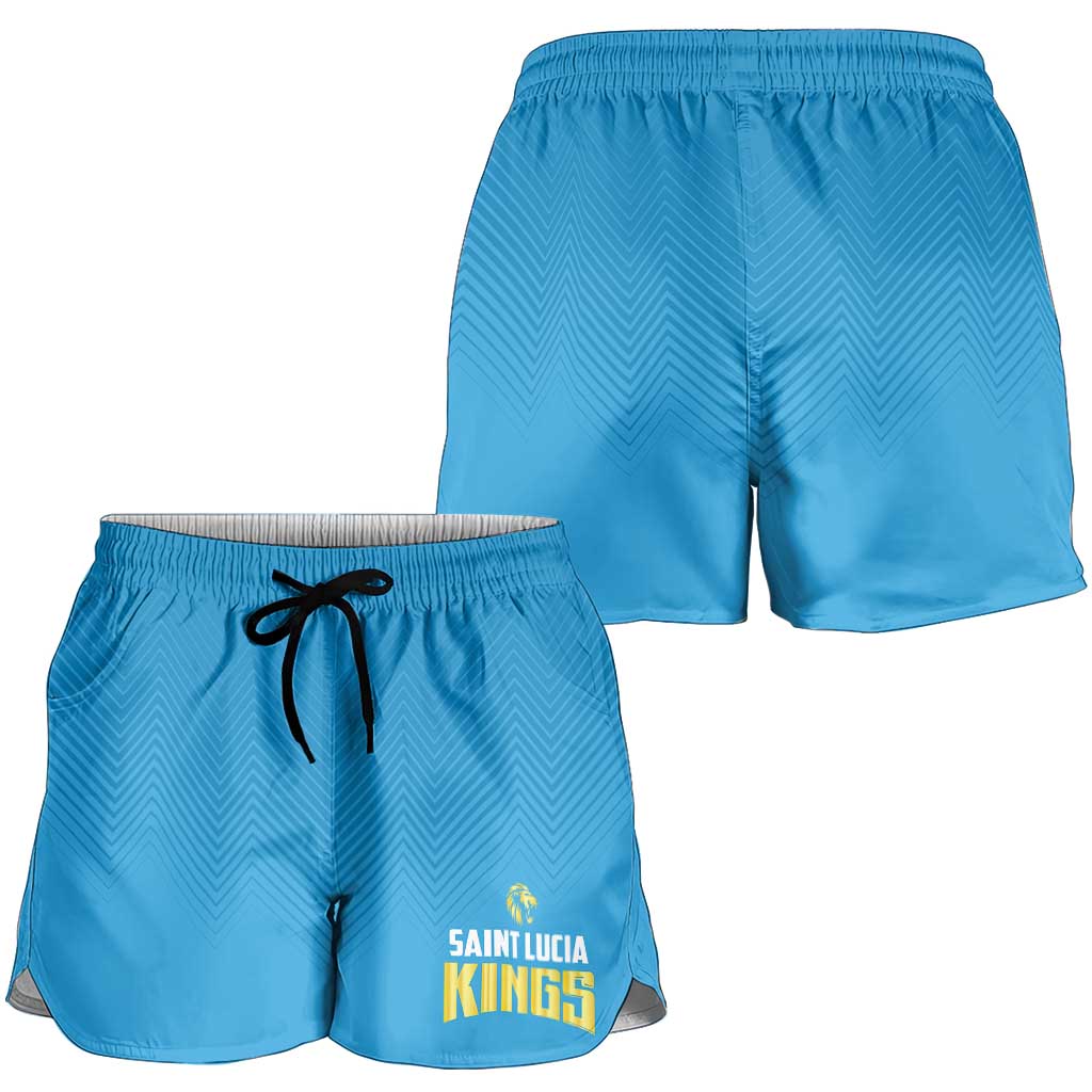Saint Lucia Cricket Shorts for Women St Lucia Stars Champions - Wonder Print Shop