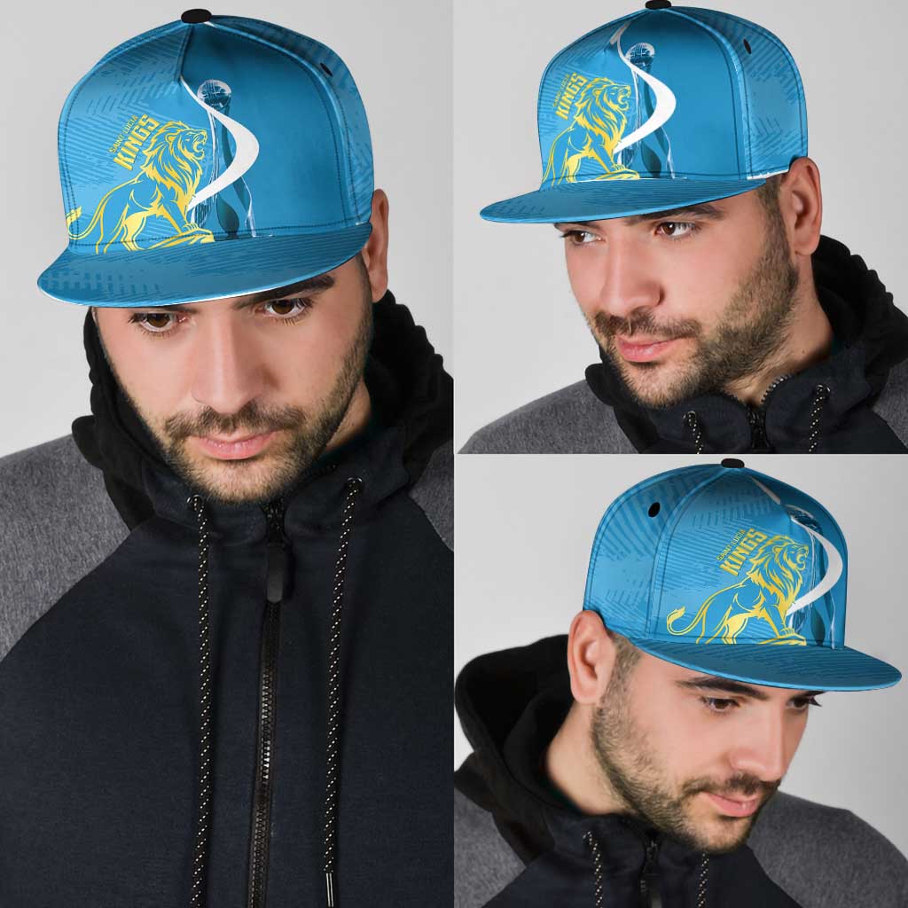 Saint Lucia Kings Cricket Snapback Cap 2025 2nd Champions Back To Back - Wonder Print Shop
