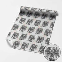 Saint Michael Archangel Defende Nos In Proelio Wrapping Paper Roll Christian Faith Gift