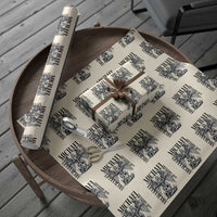 Saint Michael Archangel Defende Nos In Proelio Wrapping Paper Roll Christian Faith Gift
