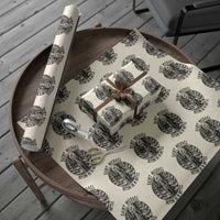 Saint Michael Defend Us In Battle Wrapping Paper Roll American Flag Patriotic