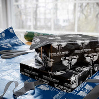 Saint Michael Defend Us In Battle Wrapping Paper Roll Christian Faith Gift