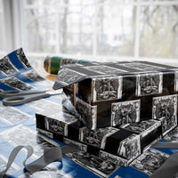 Saint Michael The Archangel Defeating Satan Wrapping Paper Roll Christian Faith Gift