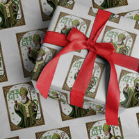 Saint Patrick Go'n Git Wrapping Paper Roll Funny St Patricks Day Snake Legend
