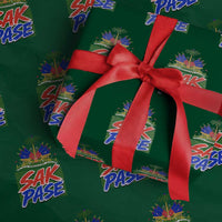 Sak Pase Haitian Creole Greeting Wrapping Paper Roll National Crest Cultural Haiti Pride