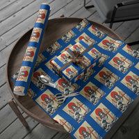 San Francisco Cat Wrapping Paper Roll Vintage Japanese Anime Kawaii Cat Sunset