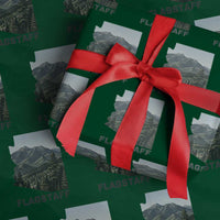 San Francisco Peaks Flagstaff Arizona Wrapping Paper Roll Vintage Mountain Landscape Gift