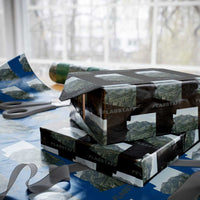 San Francisco Peaks Flagstaff Arizona Wrapping Paper Roll Vintage Mountain Landscape Gift