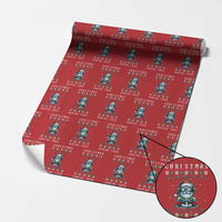 Santa Claus Gamer Wrapping Paper Roll Christmas Gmaing Crew - Wonder Print Shop
