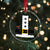 Santa Claus Suit Costume Crystal Glass Ornament Retro Festive Christmas Vibe - Wonder Print Shop