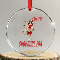 Santa Girls Christmas Crystal Glass Ornament In My Costume Era - Wonder Print Shop