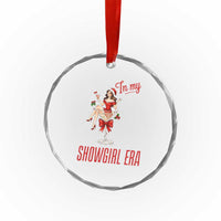 Santa Girls Christmas Crystal Glass Ornament In My Costume Era - Wonder Print Shop
