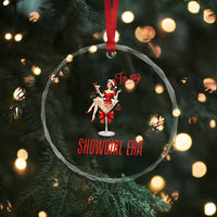 Santa Girls Christmas Crystal Glass Ornament In My Costume Era - Wonder Print Shop