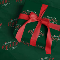 Santa Opalite Christmas Wrapping Paper Roll - Wonder Print Shop