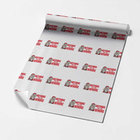 Santa Xmas Meme Wrapping Paper Roll Nothing For You Whore - Wonder Print Shop