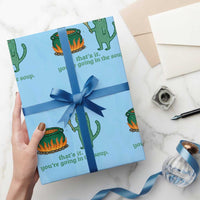 Sarcastic Cat Meme Wrapping Paper Roll Weirdcore Dark Humor - Wonder Print Shop