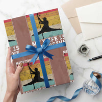 Sarcastic Husband Wrapping Paper Roll Retro Mind Your Business My Wife Is Expensive - Wonder Print Shop