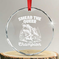 Sarcastic Smear The Qur Playround Game Crystal Glass Ornament LGBTQ Queer Pride - Wonder Print Shop