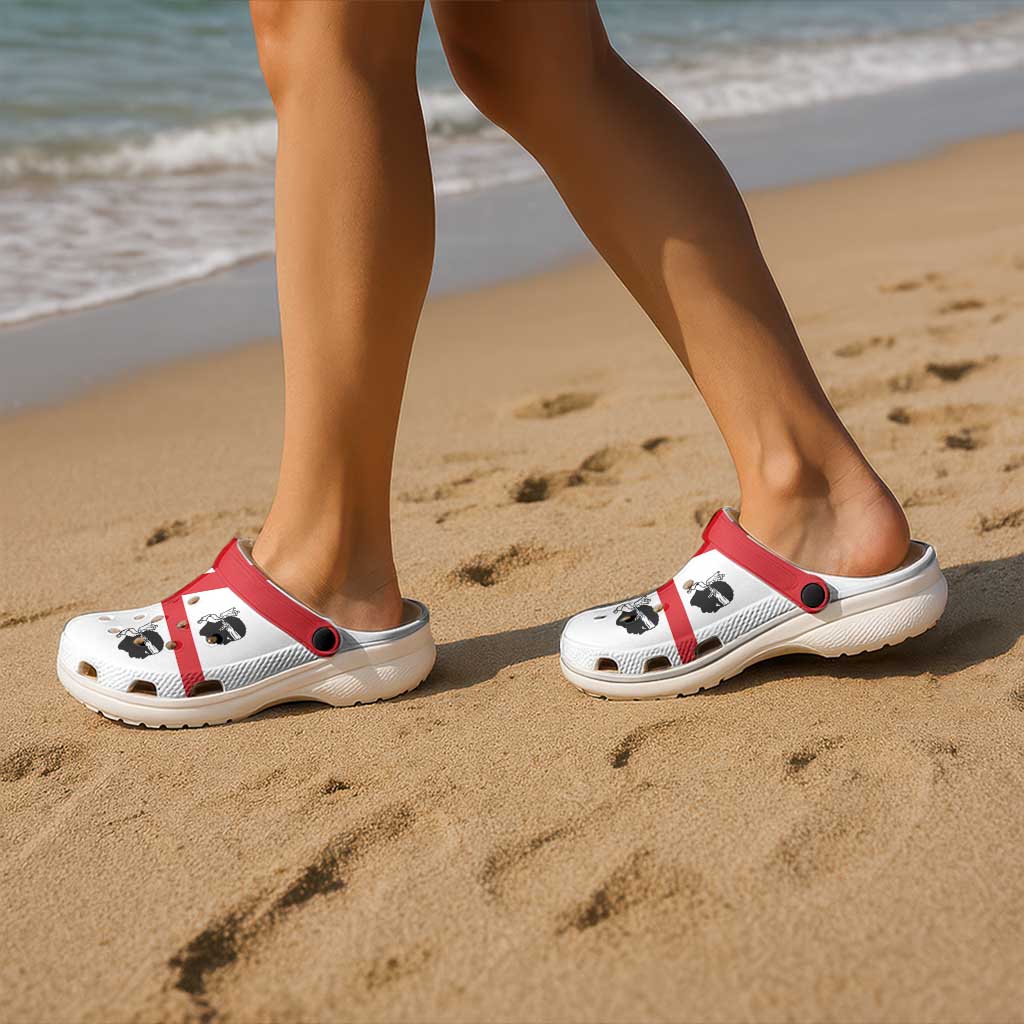 Sardinia Italy Clogs Shoes Flag Color Inspiration - Wonder Print Shop