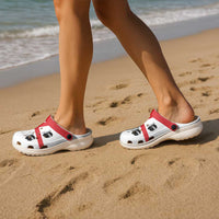 Sardinia Italy Clogs Shoes Flag Color Inspiration - Wonder Print Shop