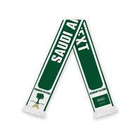 Saudi Arabia 2026 Football Personalised Soccer Scarf Come On Arabian Falcons