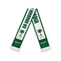Saudi Arabia 2026 Football Soccer Scarf Go Arabian Falcons