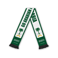 Saudi Arabia 2026 Football Soccer Scarf Go Arabian Falcons