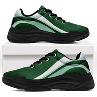 Saudi Arabia Football Chunky Sneakers Flag-Inspired Curve Style