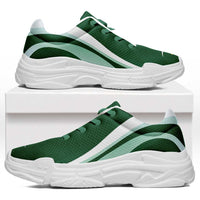 Saudi Arabia Football Chunky Sneakers Flag-Inspired Curve Style