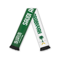 Saudi Arabia World Football 2026 Soccer Scarf National Pride Never Stops